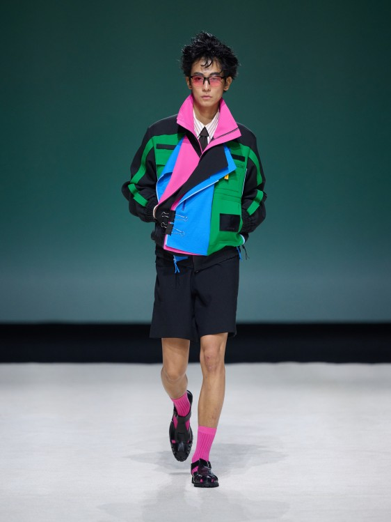 STAFFONLY runway look at Shanghai Fashion Week SS27